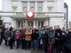Zdjęcie: Młodzież składa hołd Patronowi Szkoły