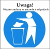 Zdjęcie: Informacja dla podmiotów gospodarujących odpadami